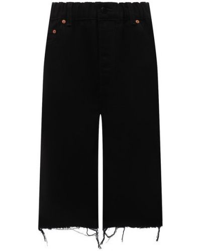 Джинсовые шорты Denim X Alexander Wang