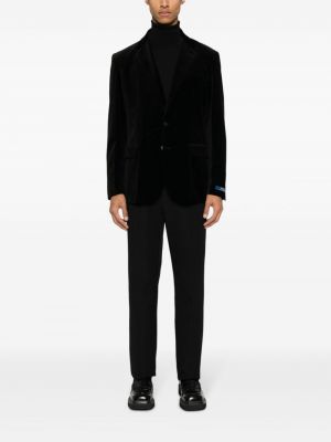 Švarkas velvetinis Polo Ralph Lauren juoda