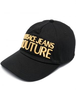 Cappello con visiera Versace Jeans Couture nero