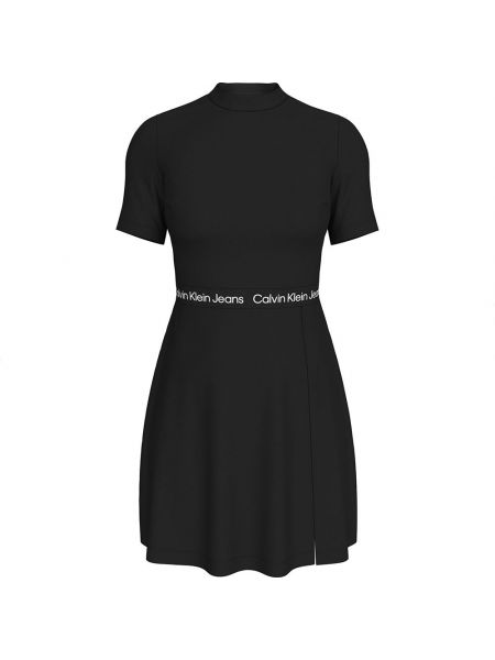 Платье миди Calvin Klein Jeans черное