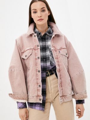 Джинсовая куртка Levi's®  Made & Crafted™, розовая