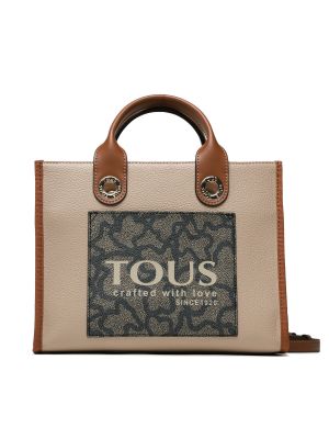 Nákupná taška Tous béžová