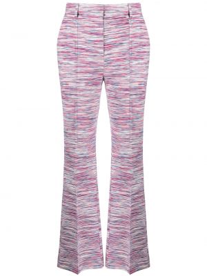 Byxor med hög midja Missoni rosa