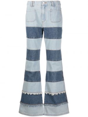 Jeans à rayures Andersson Bell bleu