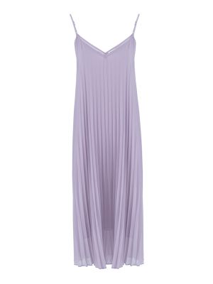 Плиссированное платье Essentiel фиолетовое