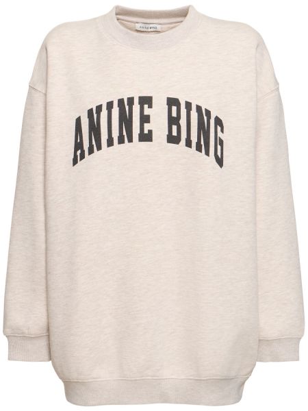 Bomull sweatshirt Anine Bing