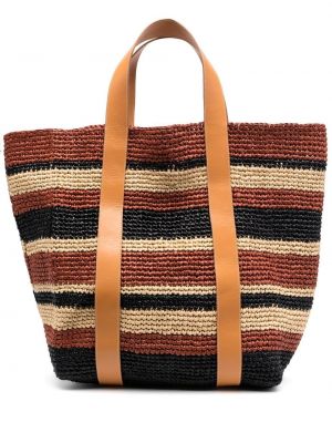 Плетени шопинг чанта La Doublej