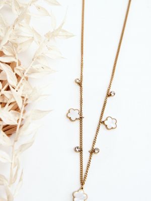 Ogrlica s cvetličnim vzorcem Kesi