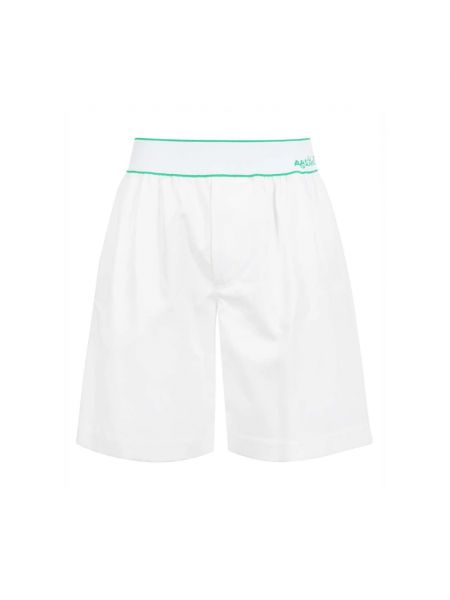 Shorts en coton Bottega Veneta blanc