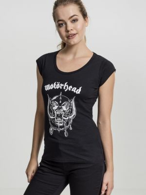 T-krekls Merchcode Ladies melns