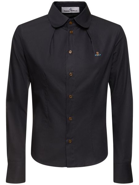 Bavlněná košile Vivienne Westwood černá