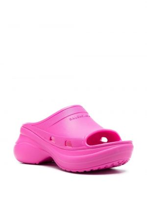 Chunky sandály Balenciaga růžové