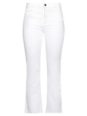 Pantaloni di cotone Beatrice .b bianco