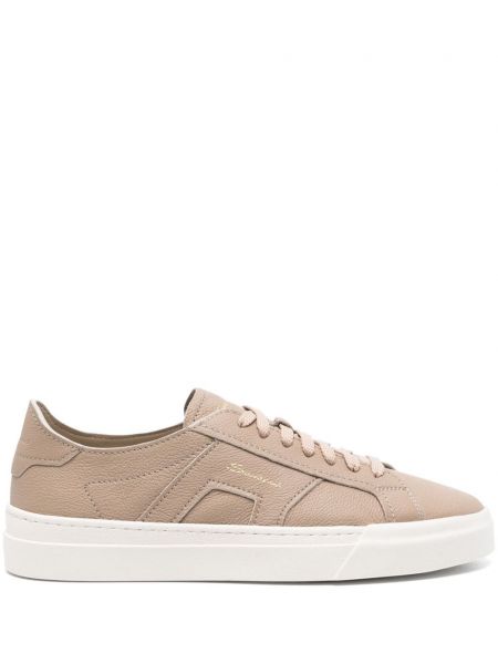 Læder sneakers Santoni