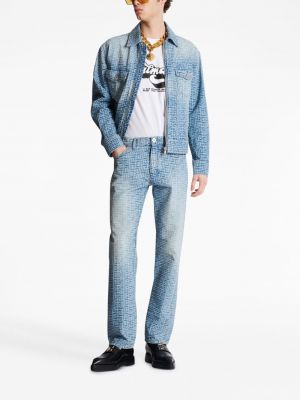 Jacquard straight jeans Balmain