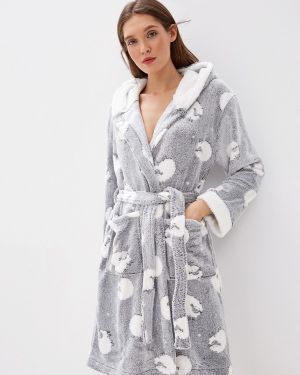 Домашний халат Loungeable, серый