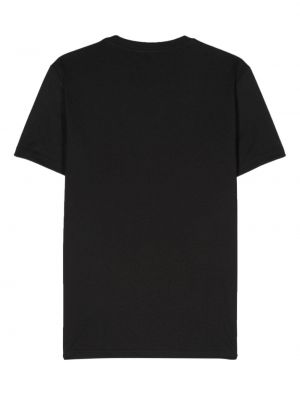 Kokvilnas t-krekls Dondup melns