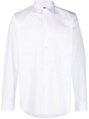 Koszula bawełniana z kieszeniami Comme Des Garcons Homme Plus biała