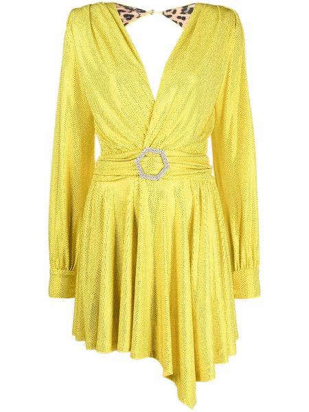 Плаття міні Philipp Plein, жовте