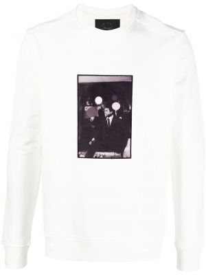 Trykt sweatshirt Limitato hvit