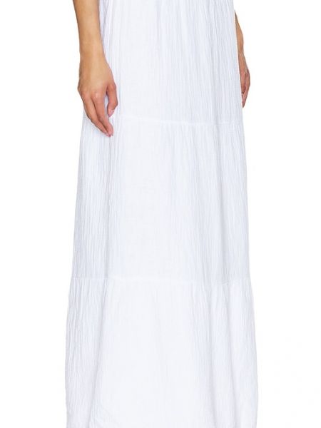 Falda larga Bobi blanco