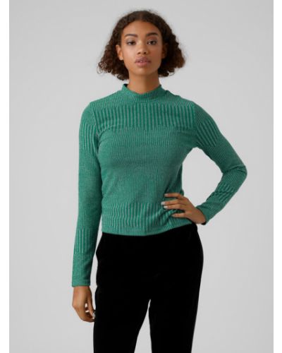 Vero Moda Sweater Karita 10276592 Zöld Regular Fit