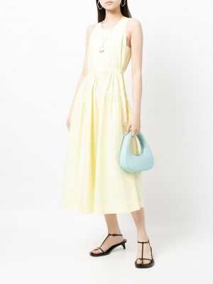 Sukienka bawełniana 3.1 Phillip Lim żółta
