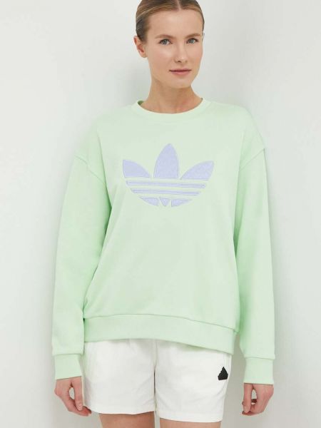 Bluză Adidas Originals verde