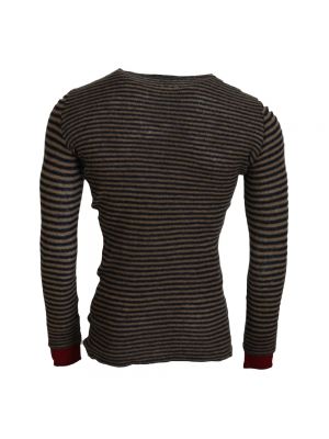 Camiseta de lana a rayas de tela jersey Kenzo