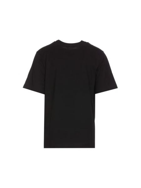 Camiseta de algodón de tela jersey Giuseppe Zanotti negro