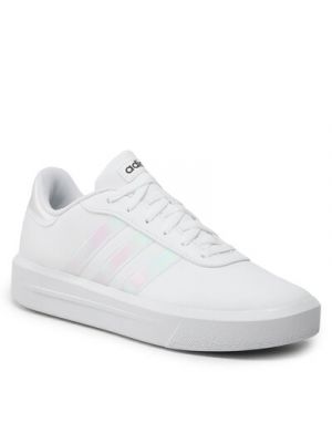 Pantofi cu platformă sport Adidas alb
