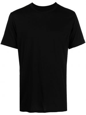 Camiseta de cuello redondo Uma Wang negro