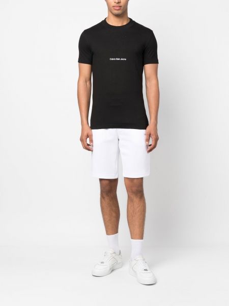 T-shirt à imprimé Calvin Klein noir