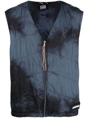 Gilet con stampa tie-dye Aries