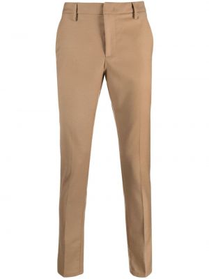 Pantaloni di lana Dondup marrone