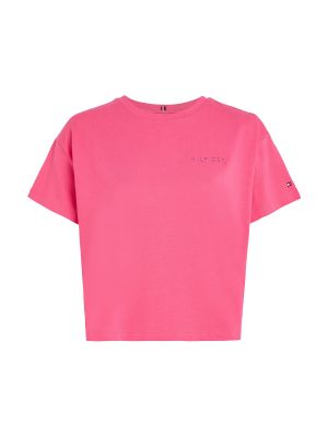 T-shirt Tommy Hilfiger Curve rose