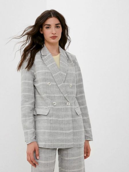 Пиджак Baon серый