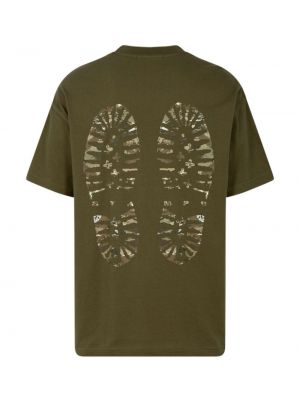 Koszulka z nadrukiem Stampd zielona