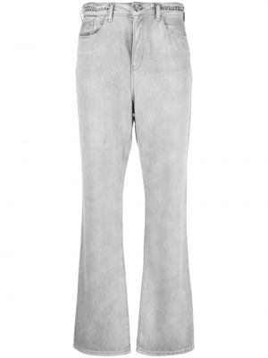 Zvonové džíny Karl Lagerfeld šedé