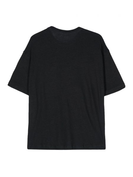 Kokvilnas t-krekls Ymc melns