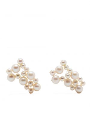Boucles d'oreilles avec perles à boucle Completedworks