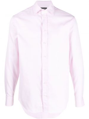 Camicia a maniche lunghe Emporio Armani rosa