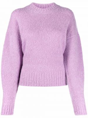 Mohair pitkä villapaita Isabel Marant violetti