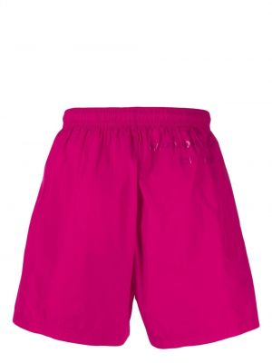Shorts mit print Alexander Mcqueen pink