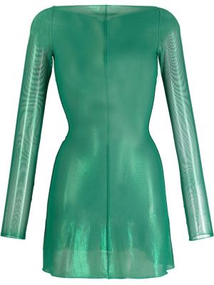 Mini šaty Oseree, zelená