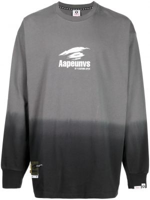 Trykt t-skjorte Aape By *a Bathing Ape® grå