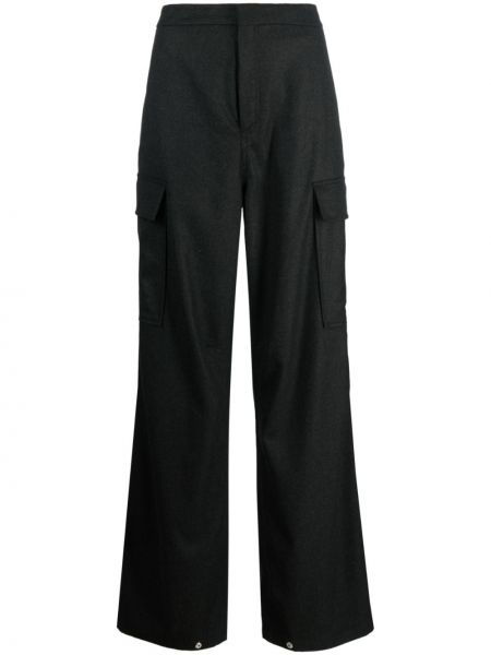 Pantaloni cargo di flanella Filippa K grigio
