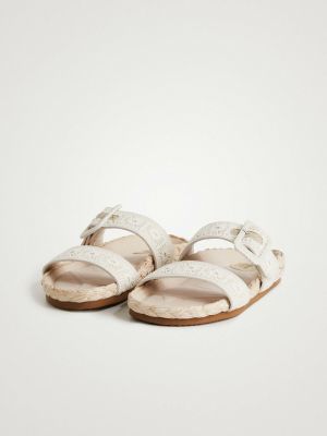 Papuci Desigual alb