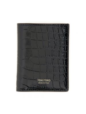 Czarny portfel Tom Ford