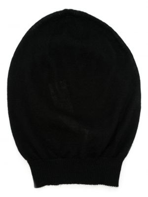 Kašmírová čiapka Rick Owens čierna
